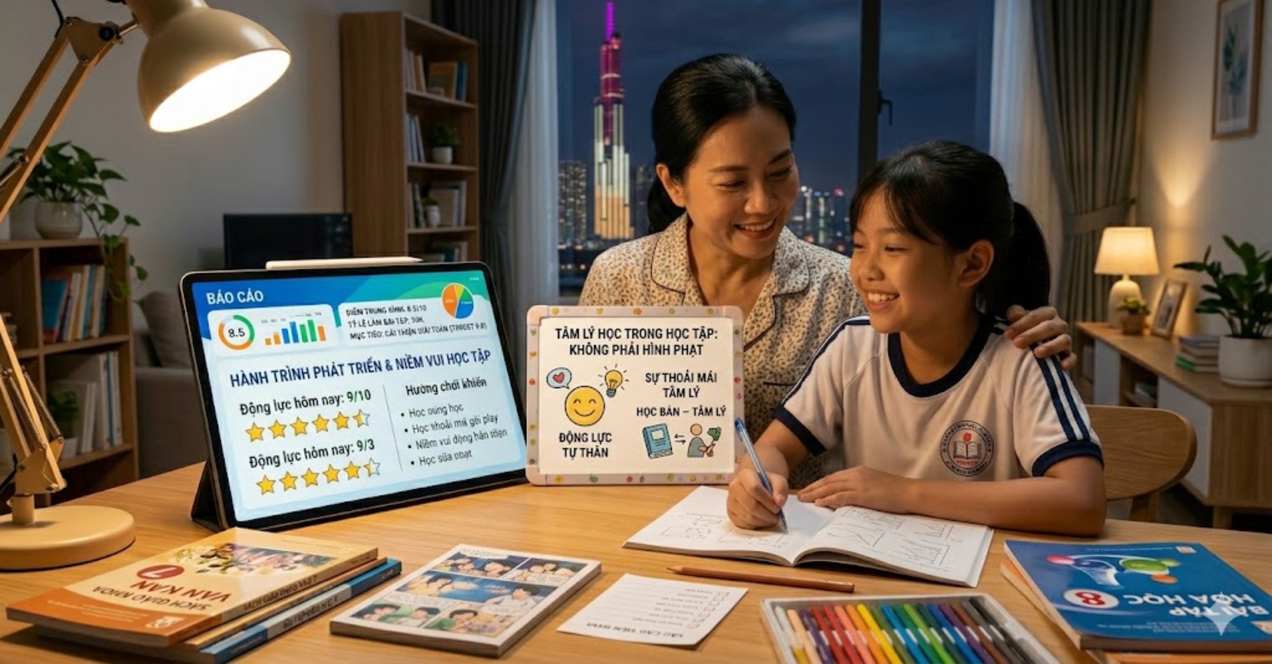 Tâm lý học trong việc đi học thêm: Đừng biến nó thành hình phạt