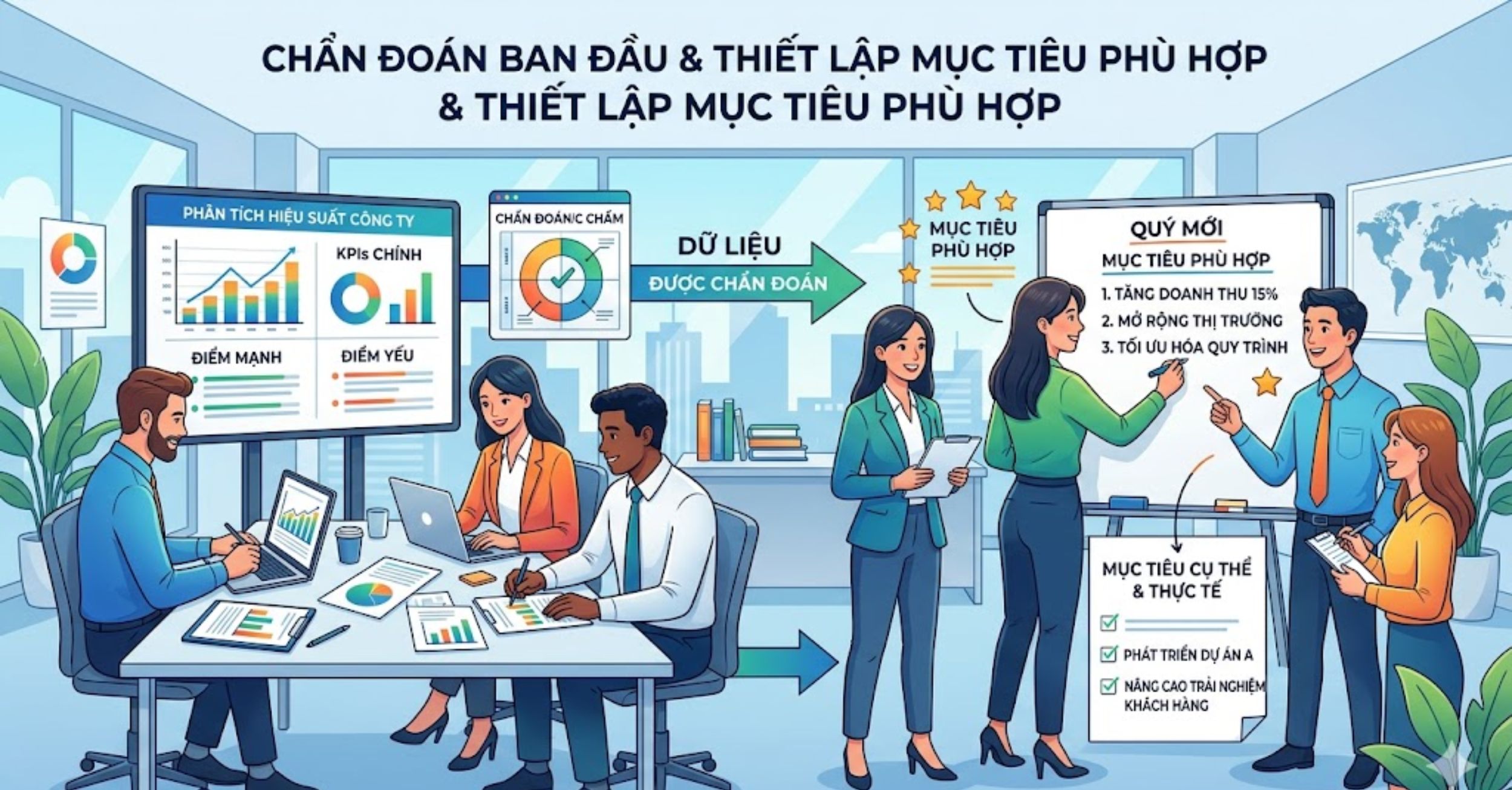 Chẩn Đoán Ban Đầu & Thiết Lập Mục Tiêu Phù Hợp