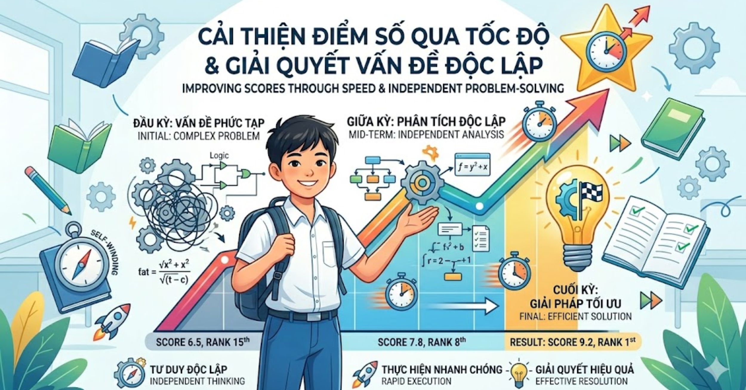 Tốc độ và khả năng giải quyết vấn đề độc lập