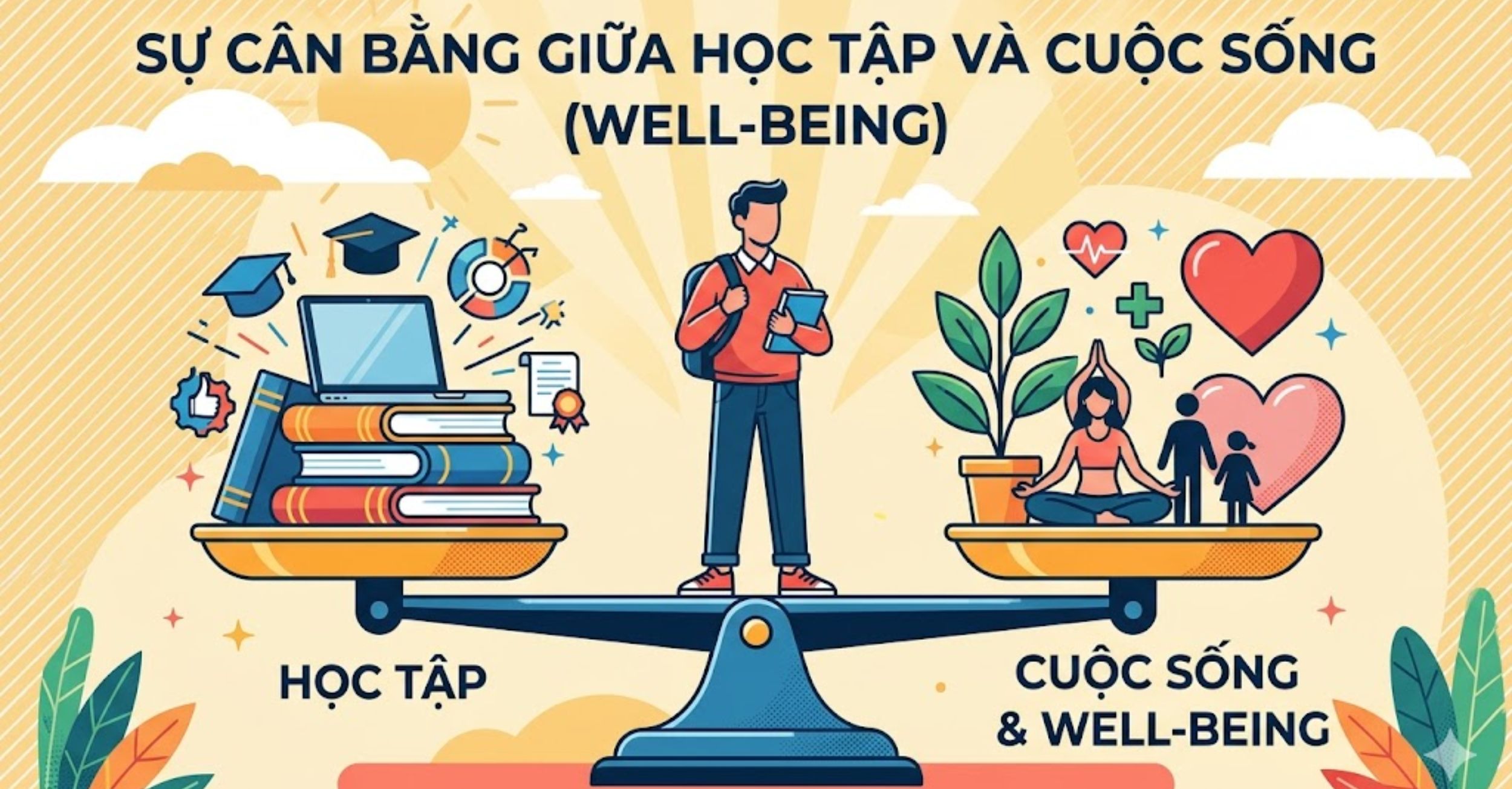 Sự cân bằng giữa học tập và cuộc sống (Well-being)