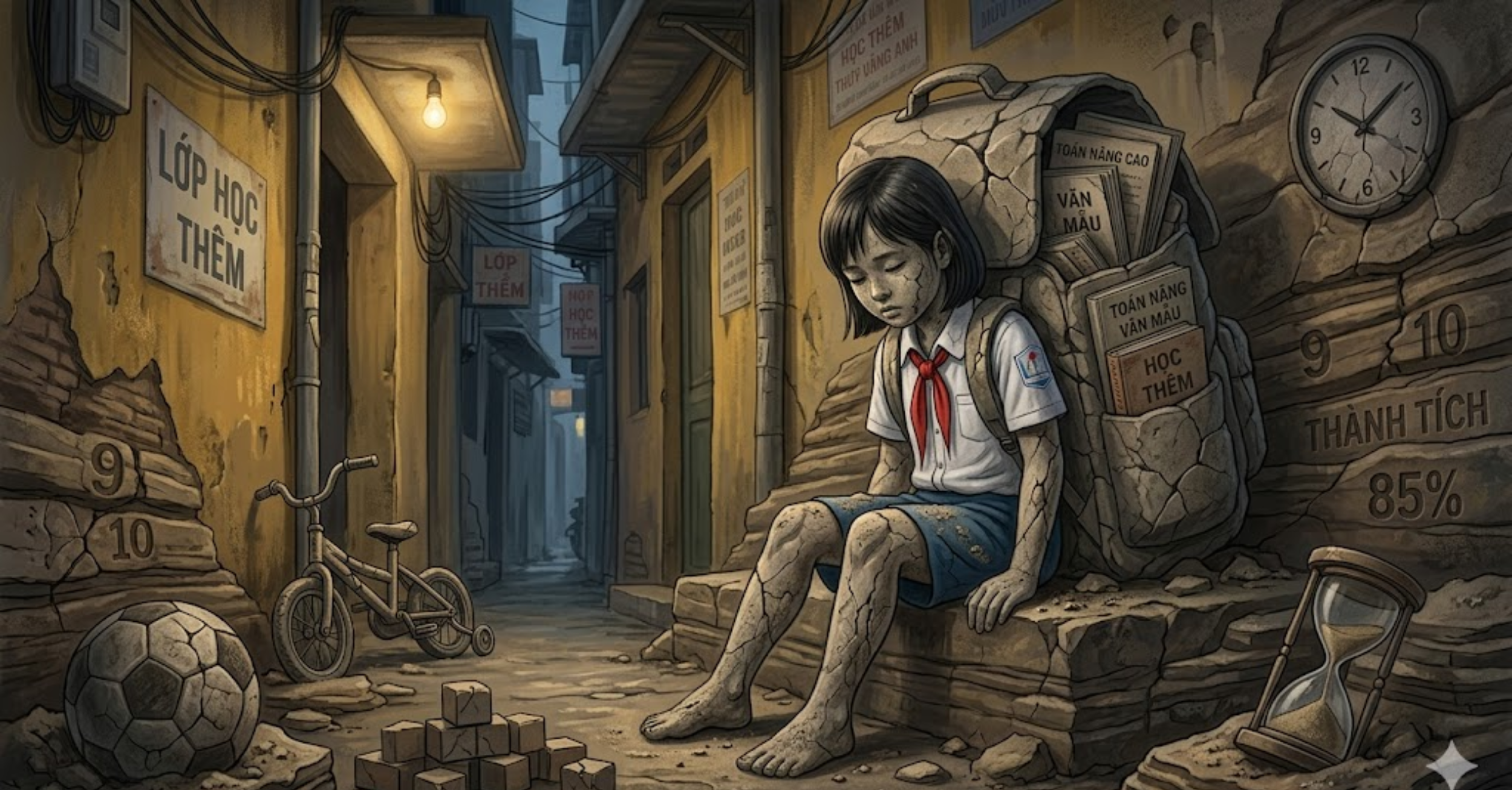 Thực Trạng "Hóa Thạch" Thời Gian Của Trẻ Em Việt