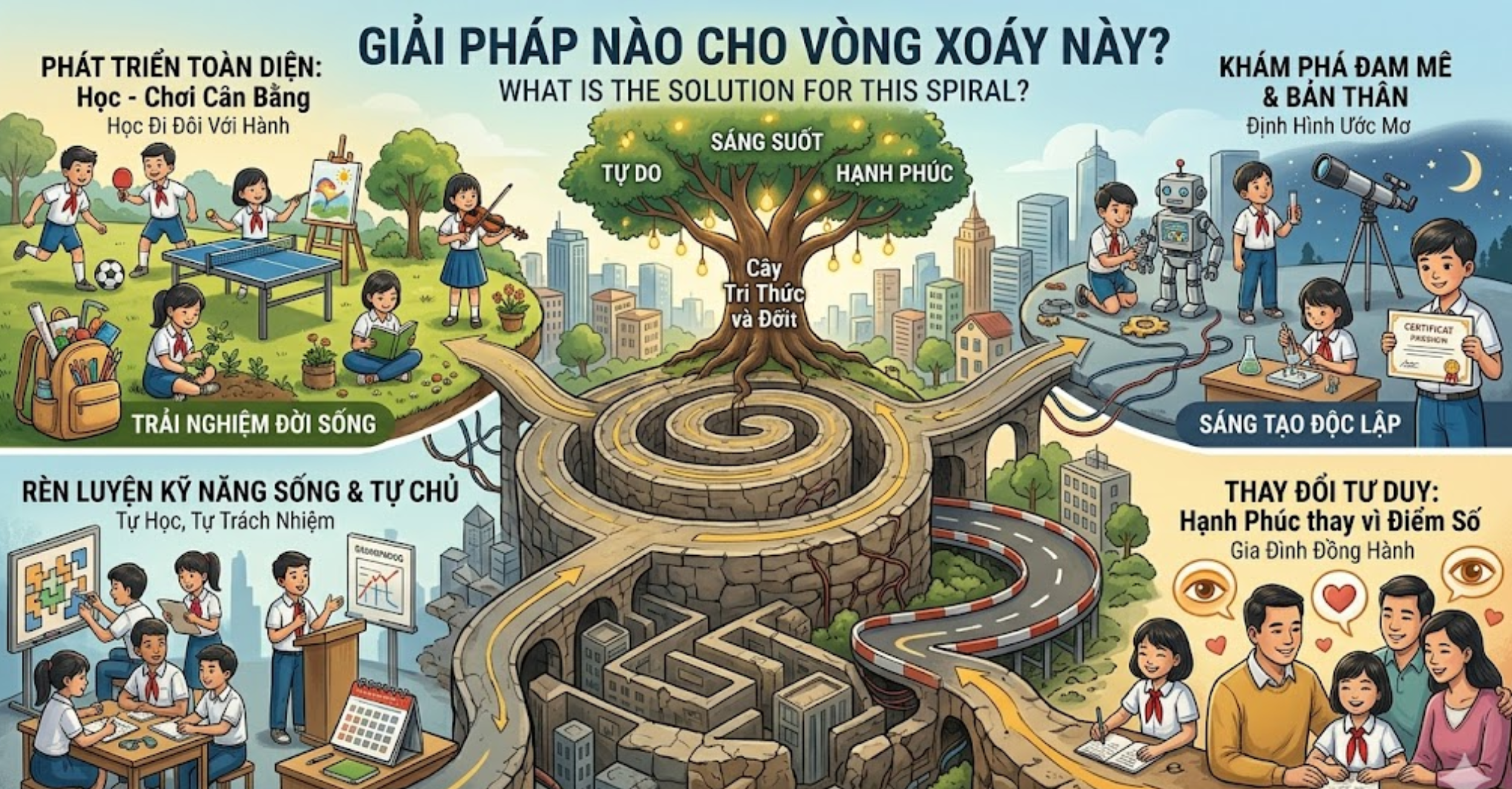 Giải Pháp Nào Cho Vòng Xoáy Này?