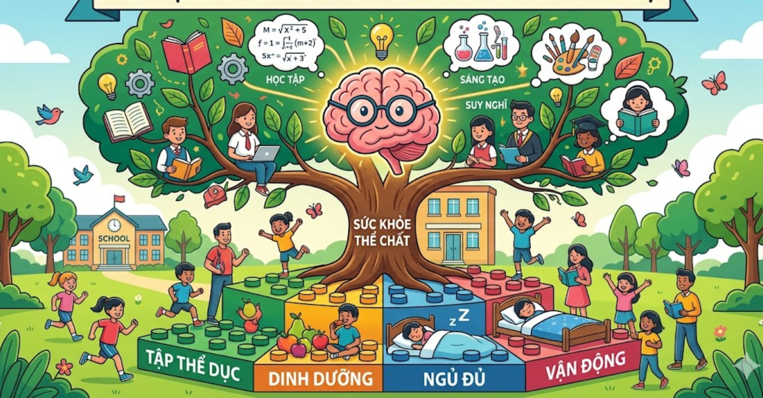 Bảo vệ sức khỏe thể chất: Nền tảng của trí tuệ