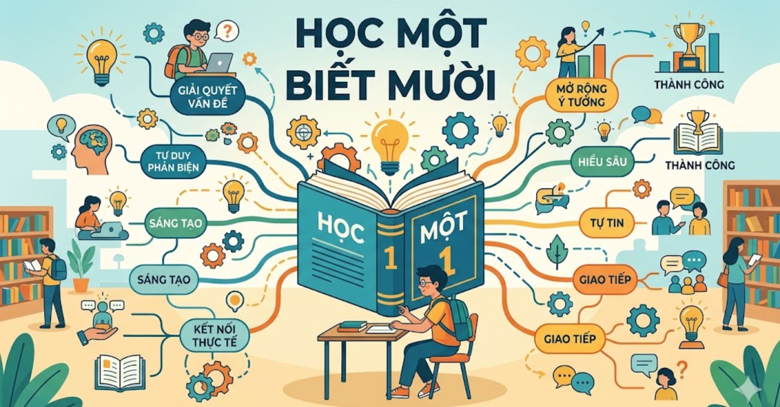 Kết nối kiến thức: Học một biết mười