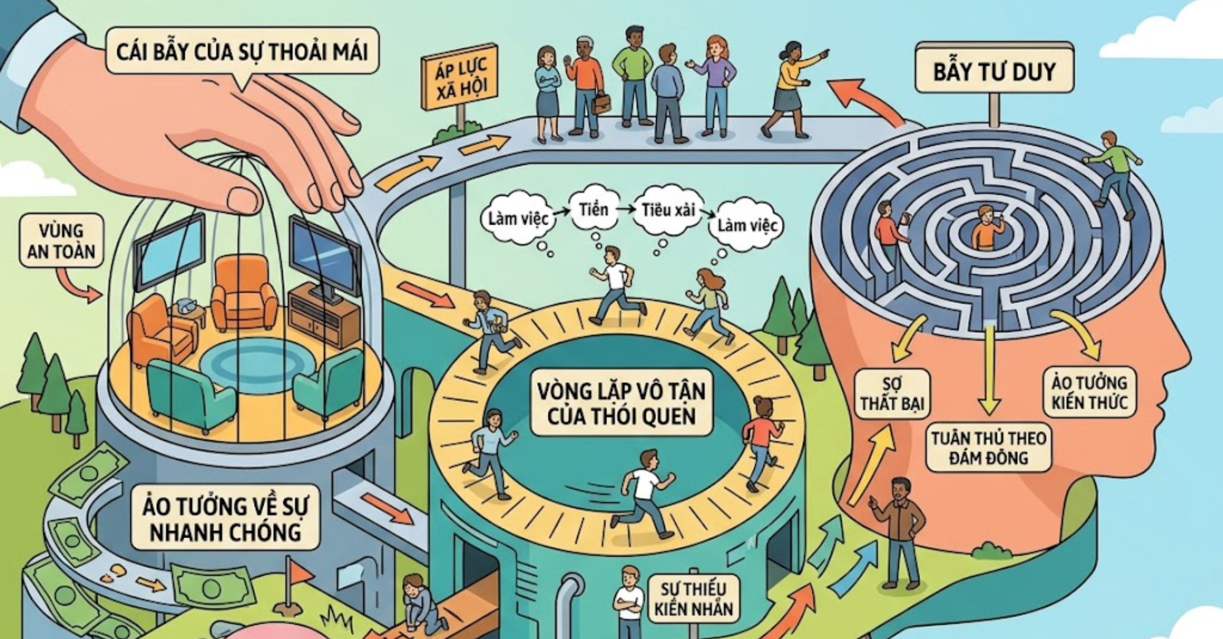 Tại sao chúng ta lại rơi vào cái bẫy này?