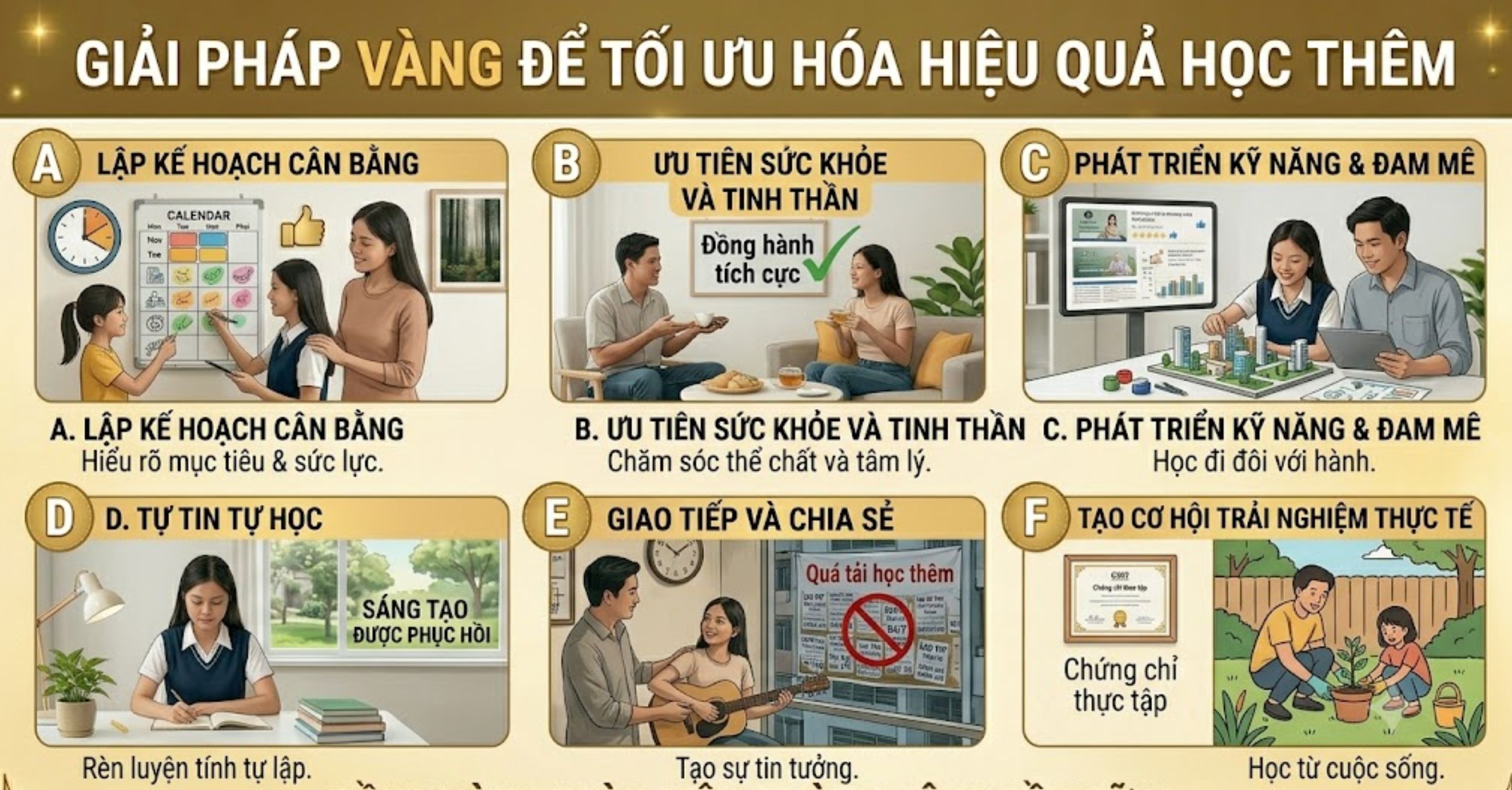 Giải Pháp Vàng Để Tối Ưu Hóa Hiệu Quả Học Thêm
