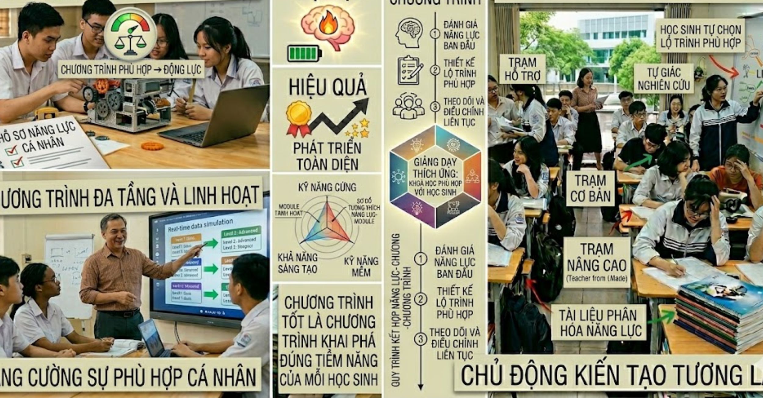Sự tương thích giữa năng lực học sinh và chương trình giảng dạy