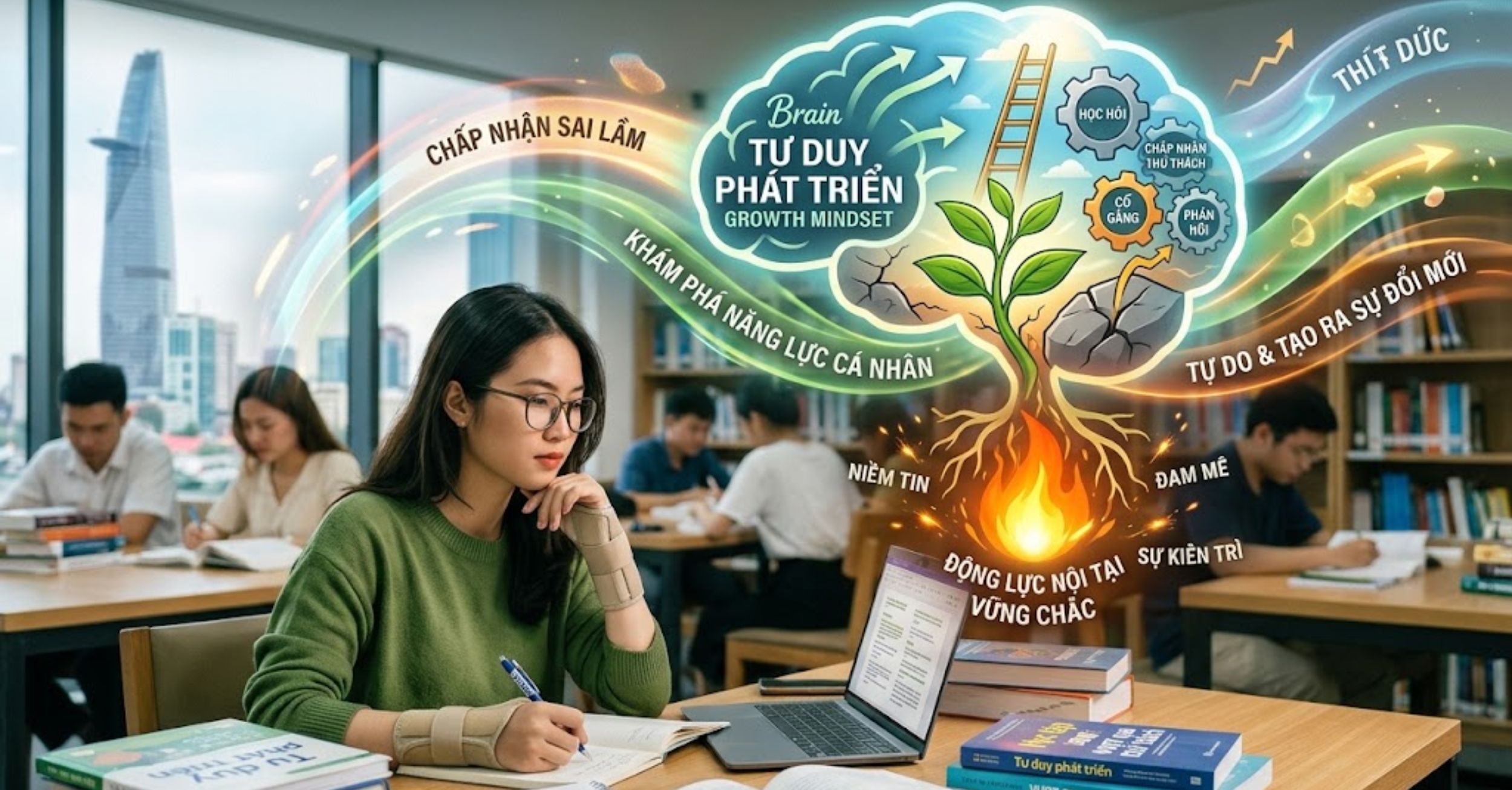 Tư duy phát triển (Growth Mindset) – Động lực nội tại vững chắc