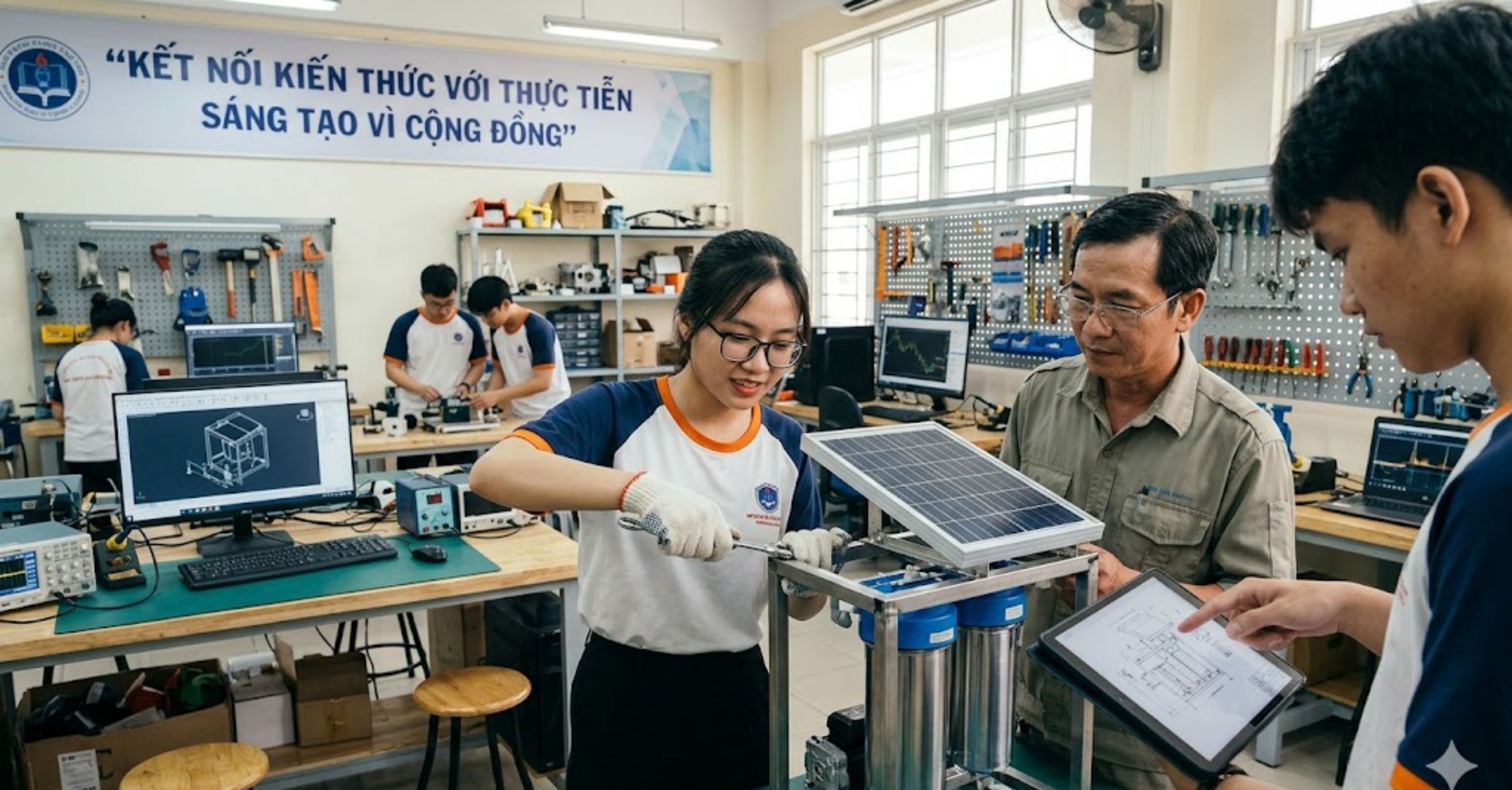 Khả năng liên hệ và ứng dụng kiến thức vào thực tế
