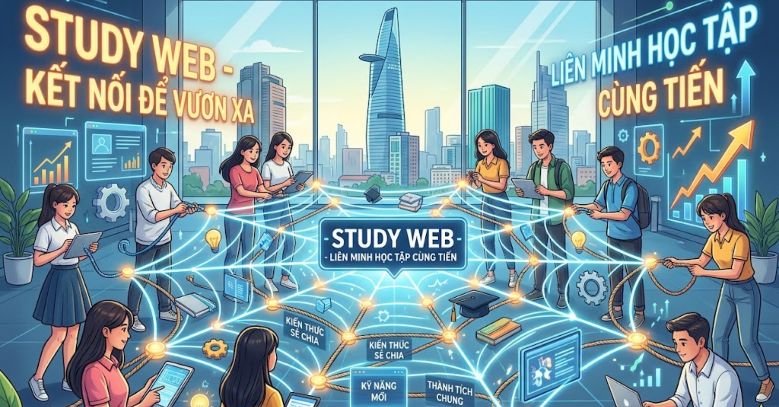 Xây dựng "Study Web" – Liên minh học tập cùng tiến