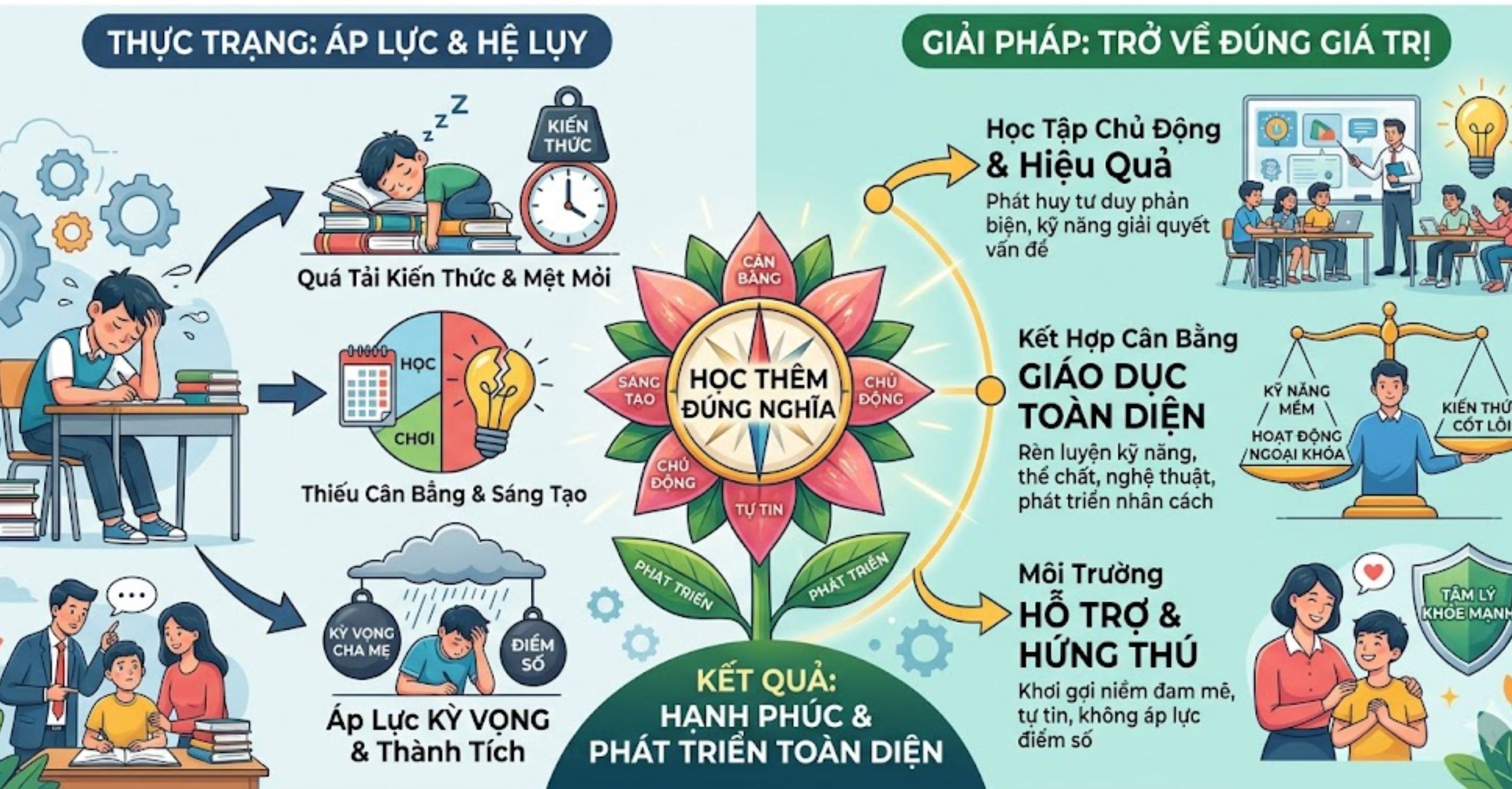 Làm Sao Để Đưa "Học Thêm" Trở Về Đúng Giá Trị Thật?