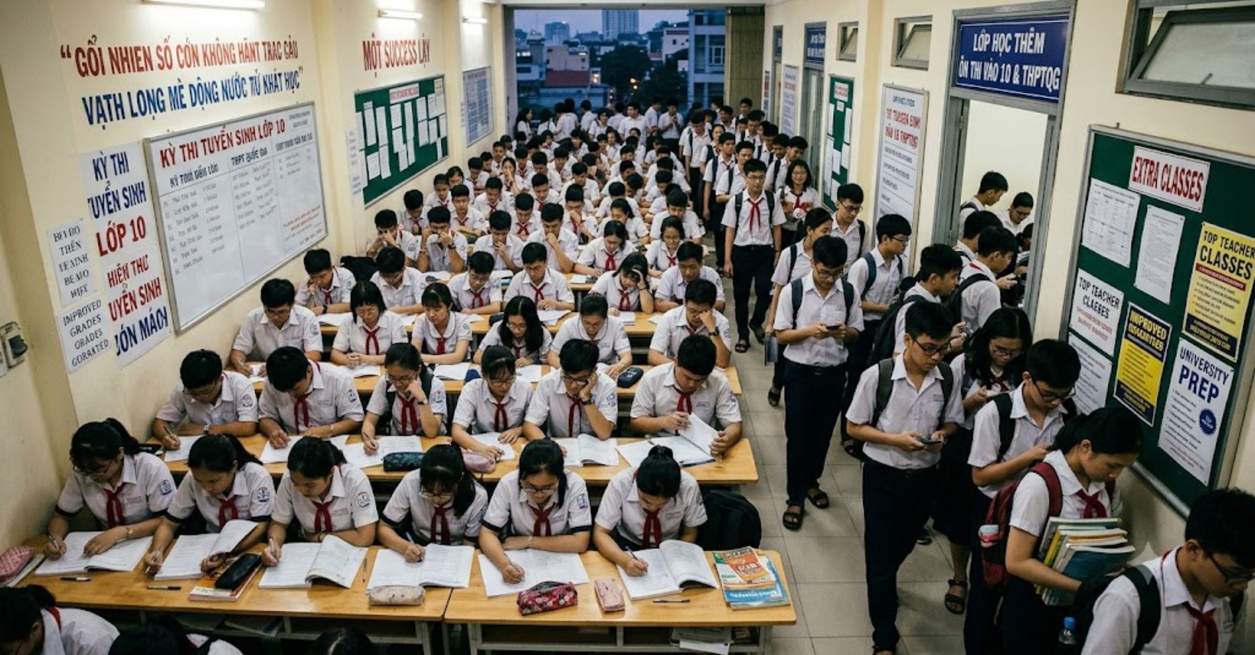 Bản chất của con số 70%: Tại sao học thêm trở thành xu hướng tất yếu?