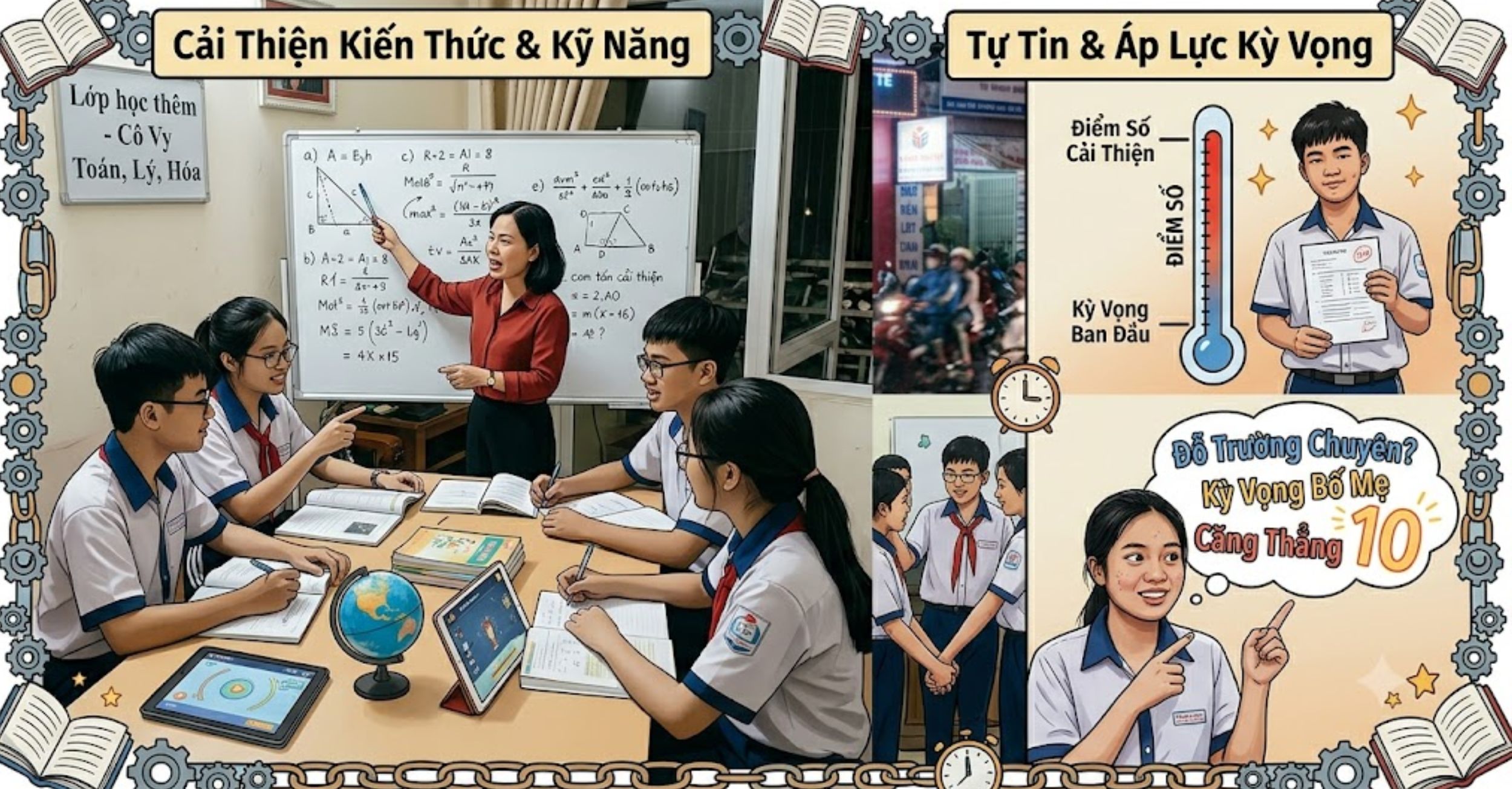 Học thêm có thực sự giúp cải thiện điểm số như kỳ vọng?