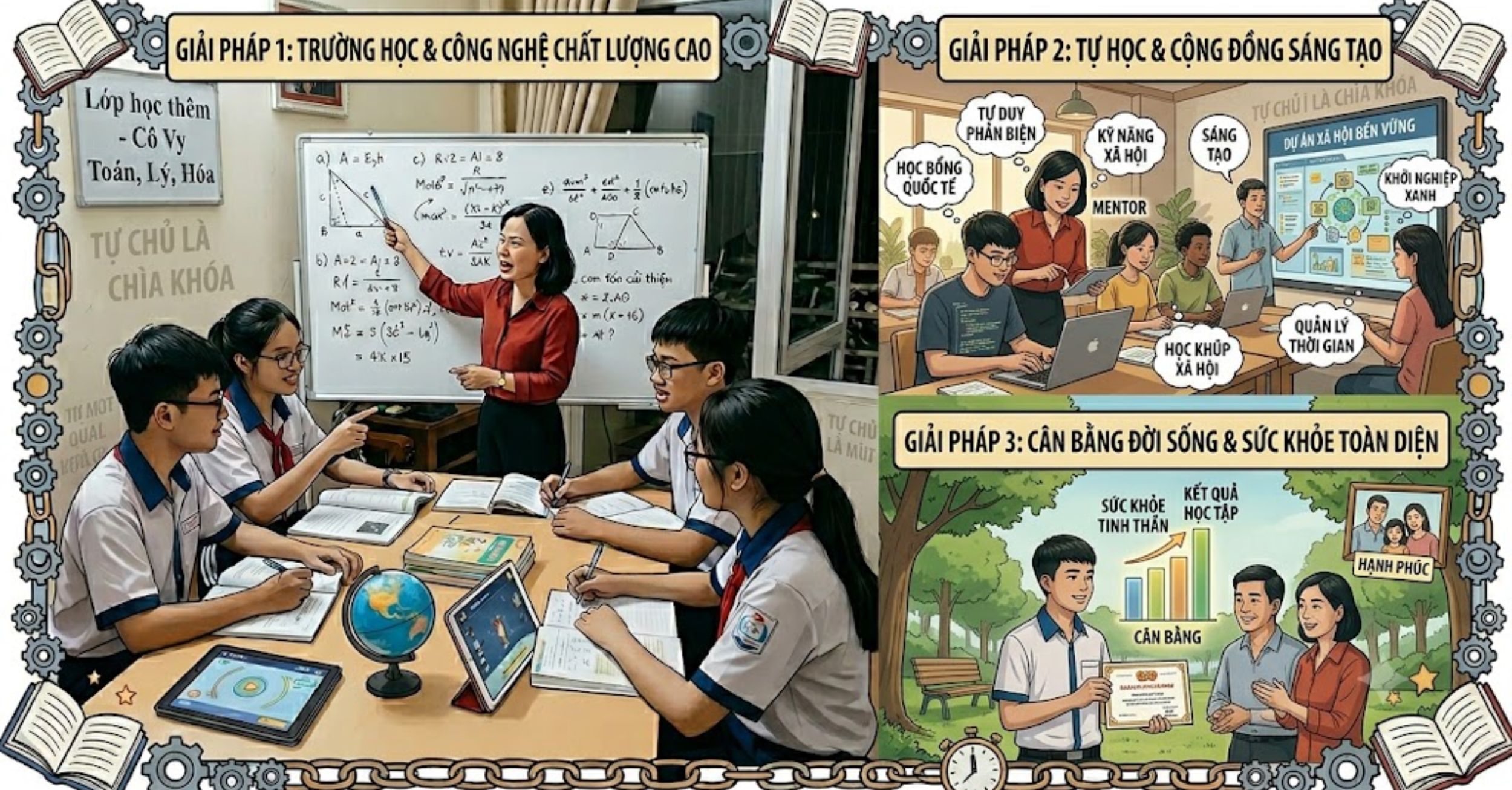 Các giải pháp thay thế bền vững giúp học sinh bứt phá không cần "chạy show"