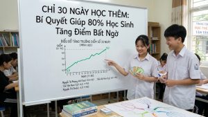 Chỉ 30 Ngày Học Thêm: Bí Quyết Giúp 80% Học Sinh Tăng Điểm Bất Ngờ
