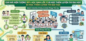 Giải Mã Hiện Tượng 90% Học Sinh Lớp 12 Đi Học Thêm Luyện Thi Đại Học: Đánh Giá Đa Chiều Và Giải Pháp Tối Ưu