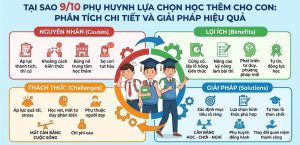 Tại Sao 9/10 Phụ Huynh Lựa Chọn Học Thêm Cho Con: Phân Tích Chi Tiết Và Giải Pháp Hiệu Quả