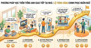 Phương Pháp Học Thêm Tiếng Anh Giao Tiếp Tại Nhà: Lộ Trình Vàng Chinh Phục Ngôn Ngữ