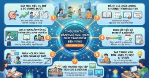 7 nguyên tắc đánh giá học thêm giúp tăng điểm bền vững: Tầm nhìn 2026