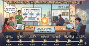7 Bước Biến Học Thêm Thành Lợi Thế Tuyệt Đối Trong Kỳ Thi